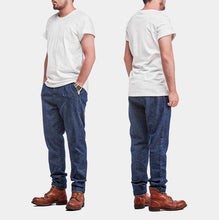HEA75 PREMIUM SOFT CARROT-FIT VINTAGE STRIPE DENIM