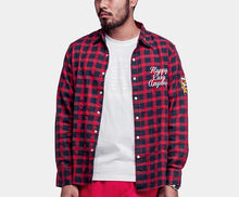 HEA PLAID WESTERN SLIM FIT LONG-SLEEVED SHIRT