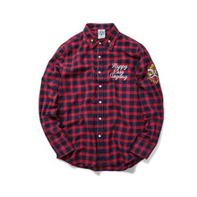 HEA PLAID WESTERN SLIM FIT LONG-SLEEVED SHIRT