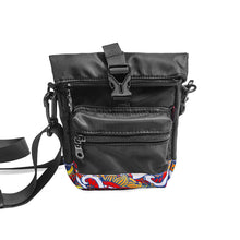 HEA LION HEAD PATTERNED NYLON BUCKLE CAMERA BAG