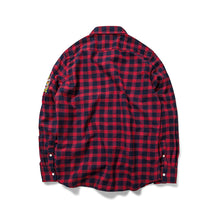 HEA PLAID WESTERN SLIM FIT LONG-SLEEVED SHIRT