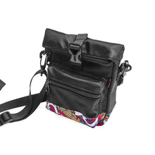 HEA LION HEAD PATTERNED NYLON BUCKLE CAMERA BAG