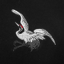 CARPTOWN TSURU AND MATSUKI EMBROIDERED RAGLAN LONG-SLEEVED SWEATSHIRT