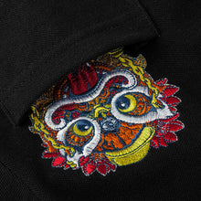 HEA LION HEAD EMBROIDERED SHORT-SLEEVED POCKET POLO SHIRT