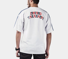 TAKAHASHI LOGO PRINT ON BACK SHORT-SLEEVED SHIRT