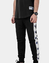 TAKAHASHI ATHLETIC-STRIPE SLIM-FIT JOGGERS WITH EMBROIDERED DETAILS