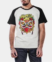 HEA LION HEAD LOGO RAGLAN SHORT-SLEEVED T-SHIRT