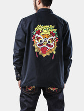 HEA LION HEAD PRINTED LONG-SLEEVED SHIRT JACKET