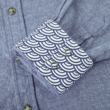 CARPTOWN CRANE EMBROIDERY LONG SLEEVE SHIRT