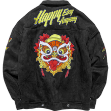 HEA HEAVY DUTY LION HEAD EMBROIDERY LONG-SLEEVED SHIRT JACKET