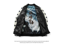 CARPTOWN CONTRAST STRIPE LONG-SLEEVE BOMBER JACKET