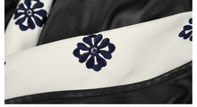 CARPTOWN CONTRAST STRIPE LONG-SLEEVE BOMBER JACKET