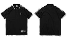 TAKAHASHI LOGO EMBROIDERED RAGLAN SHORT-SLEEVED POLO SHIRT