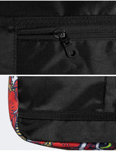 HEA LION HEAD PATTERNED NYLON ZIPPER MESSENGER BAG