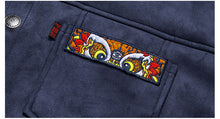HEA HEAVY DUTY LION HEAD EMBROIDERY LONG-SLEEVED SHIRT JACKET
