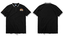 HEA LION HEAD EMBROIDERED SHORT-SLEEVED POCKET POLO SHIRT