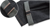 HARDLY EVER'S BLACK REGULAR-FIT LASER-PRINTED FLASH PATTERNED RAW SELVEDGE JEANS
