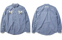 CARPTOWN CRANE EMBROIDERY LONG SLEEVE SHIRT