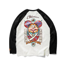 CARPTOWN LUCKY GOD PRINTED RAGLAN LONG-SLEEVED SHIRT
