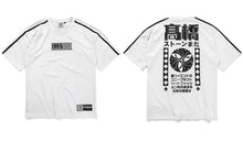 TAKAHASHI JAPANESE SLOGAN PRINT ON BACK SHORT-SLEEVED SHIRT