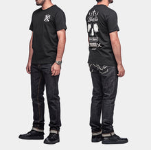 HARDLY EVER'S WHC MIXED LOGO SKULL PRINT AT BACK SHORT-SLEEVED T-SHIRT