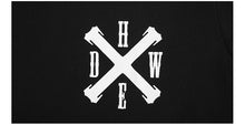 HARDLY EVER'S WHC MIXED LOGO SKULL PRINT AT BACK SHORT-SLEEVED T-SHIRT