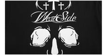 HARDLY EVER'S WHC MIXED LOGO SKULL PRINT AT BACK SHORT-SLEEVED T-SHIRT