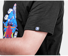 CARPTOWN ORIENTAL CHARACTER LAO-TZU PRINT FRONT SHORT-SLEEVED T-SHIRT