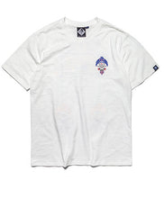 CARPTOWN ORIENTAL STYLE PRINT FRONT AND BACK SHORT-SLEEVED T-SHIRT