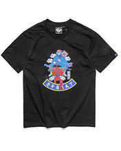 CARPTOWN ORIENTAL CHARACTER LAO-TZU PRINT FRONT SHORT-SLEEVED T-SHIRT