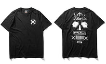 HARDLY EVER'S WHC MIXED LOGO SKULL PRINT AT BACK SHORT-SLEEVED T-SHIRT