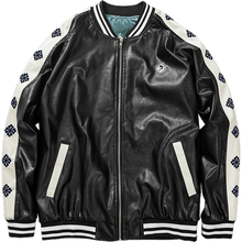 CARPTOWN CONTRAST STRIPE LONG-SLEEVE BOMBER JACKET
