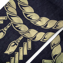 CARPTOWN REGULAR-FIT RAW SELVEDGE JEANS WITH GOLDEN CARP EMBROIDERY AND LASER PRINTED SUMENAWA