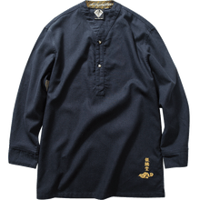 CARPTOWN PATTERN PRINTED LINED BRACELET LENGTH SLEEVE SHIRT