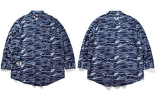 CARPTOWN CAMOUFLAGE BRACELET LENGTH SLEEVE SHIRT