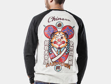 CARPTOWN LUCKY GOD PRINTED RAGLAN LONG-SLEEVED SHIRT